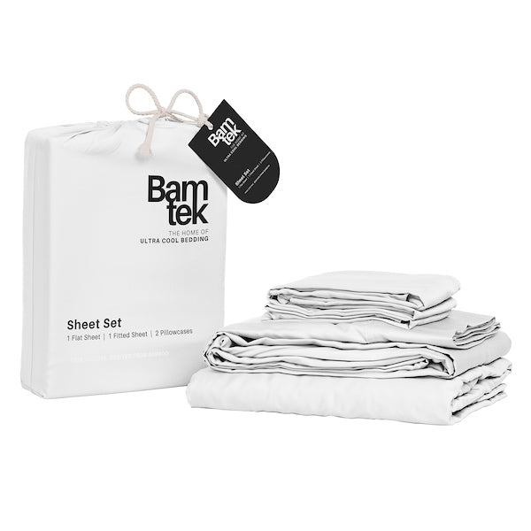 Bamboo Viscose 4pc Soft & Cooling Deep Pocket Sheet Set